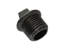 1/2" MALE BLANKING PLUG WITH SQUARE HEAD, MALLEABLE IRON